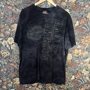 Harley-Davidson Charcoal Distressed Effect Ride A Legend Graphic Tee